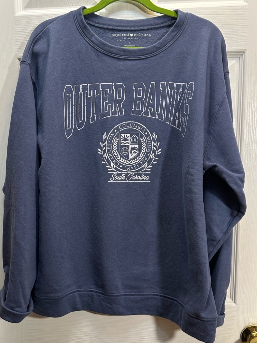 Outer Banks Navy Crewneck Sweatshirt